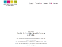 Tablet Screenshot of nebformations.fr